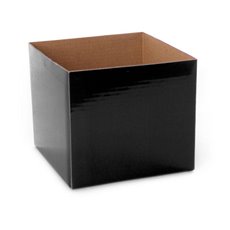 Posy Boxes - Posy Box Mini Black (13x12cmH)