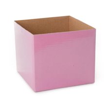 Posy Boxes - Posy Box Mini Baby Pink (13x12cmH)
