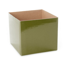 Posy Boxes - Posy Box Mini Moss (13x12cmH)
