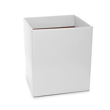 Posy Flower Box Tall - Gift Flower Box Tall Flat Pack White (22x22x25cmH)