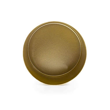 Metal Pot Round Brass Gold (10x10cmH)