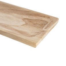 Natural Wooden Tray Rectangle (42cmx20cmx4cmH)