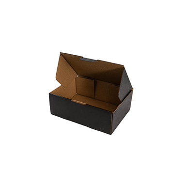 Kraft Mailing Box Pack 10 A5 Small Black (220Wx160Dx78mmH)