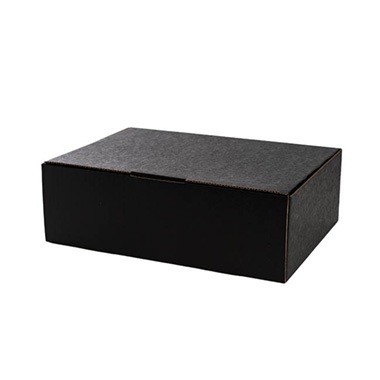 Mailing Boxes - Kraft Mailing Box Pack 10 A4 Medium Black (310Wx225Dx102mmH)