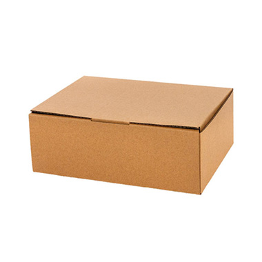 Mailing Boxes - Kraft Mailing Box Pack 10 A4 Medium Brown (310Wx225Dx140mmH)