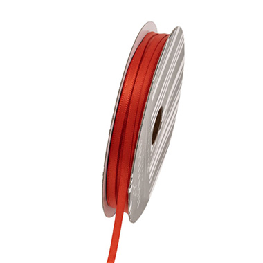 Ribbon Satin Deluxe Double Faced Terracotta (3mmx50m)