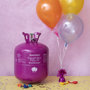 Professional Latex Balloon Helium Tank 90x9 Balloons(22.4L)