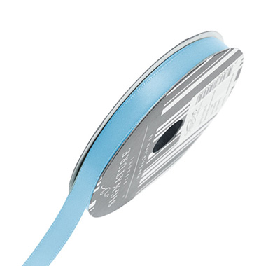 Ribbon Satin Deluxe Double Faced Sky Blue (10mmx25m)