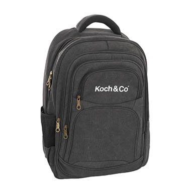 Floral Accessories - Travel Backpack Koch & Co Grey (41x19x57cmH)