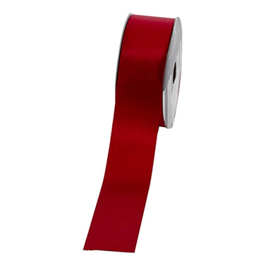 Ribbon Double Face Satin Shimmer Dark Red (38mmx20m)