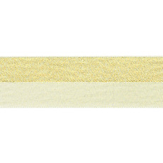Ribbon Satin & Metallic Glitter Duo Gold (25mmx20m)