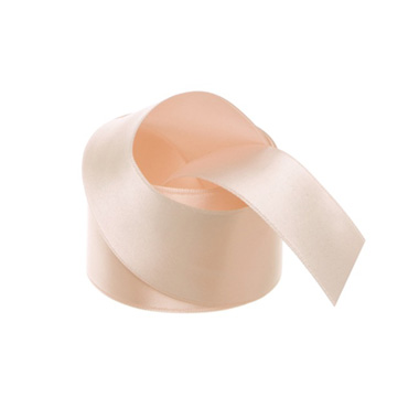 Satin Ribbons - Ribbon Satin Deluxe Double Faced Nude (38mmx25m)