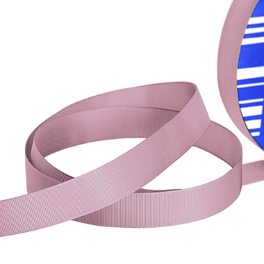 Grosgrain Ribbons - Jumbo Bulk Ribbon Grosgrain Plain Dark Pink (25mmx100m)