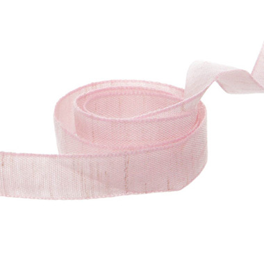 Cotton Ribbons - Cotton Ribbon Vintage Pink (15mmx20m)
