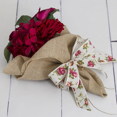 Cotton Ribbon Vintage Rose Beige (38mmx10m)