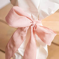 Ribbon Taffeta Dusty Pink Woven Edge (30mmx20m)