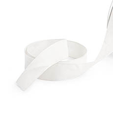 Taffeta Ribbon - Ribbon Taffeta White Woven Edge (30mmx20m)