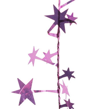 Balloon Weight Bursting Star Metallic Pink (30cmH)
