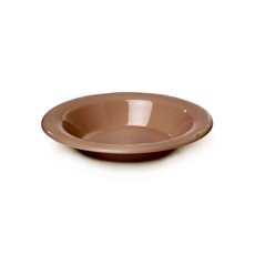 Party Tableware - Deluxe Plastic Dessert Bowl Rose Gold (18cmD) Pack 25