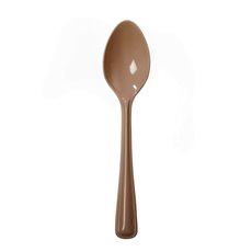 Party Tableware - Deluxe Plastic Spoon Rose Gold (17cm) Pack 25