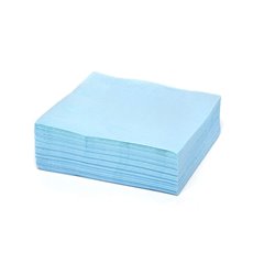 Paper Napkins - Lunch Paper Napkin 2Ply Pack 50 Soft Blue (30x30cm)