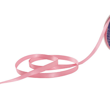 Satin Ribbons - Ribbon Satin Premium Double Faced Pink Delight (10mmx23m)25y