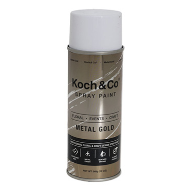 Floral Event Craft Spray Paint Metal Gold (340g)