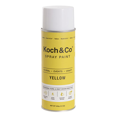 Floral Event Craft Spray Paint Yellow (340g)