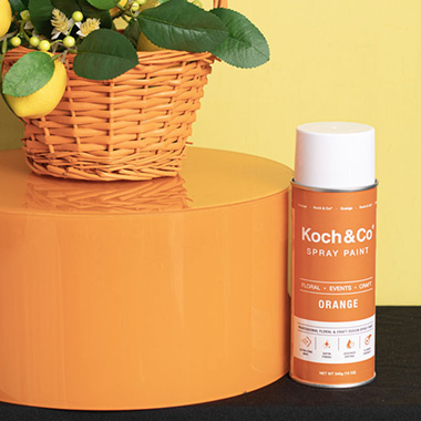 Koch & Co Spray Paints - Floral Event Craft Spray Paint Orange (340g)