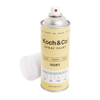 Floral Event Craft Spray Paint Ivory (340g)