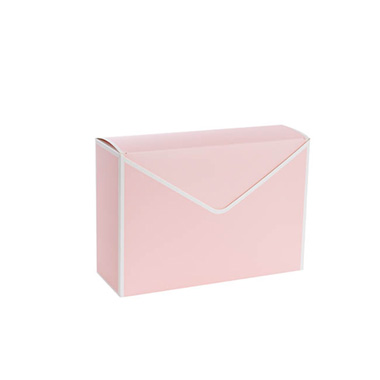 Envelope Flower Box Large Pack 5 Stripes Pink (23Lx8Dx16cmH)