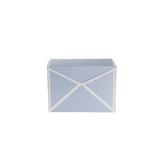 Envelope Flower Box Small Spots Blue Pack 5 (15.5Lx8Dx11cmH)