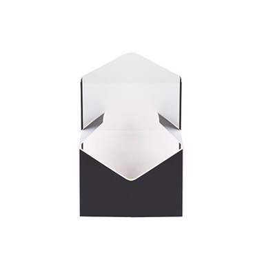 Envelope Flower Box Small Pk5 Black White (15.5Lx8Dx11cmH)
