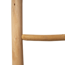 Decorative Wooden Ladder Natural (43x4.5x180cmH)