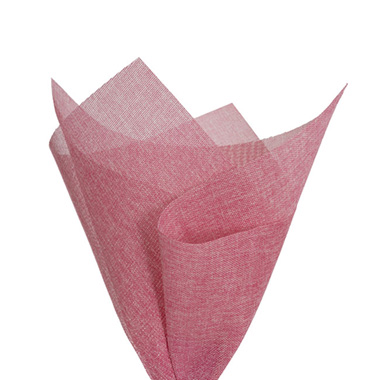 Faux Linen Mesh - Faux Linen Mesh Sheet 125gsm Pink Pack 50 (47x70cm)