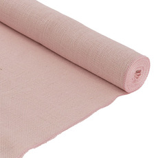 Jute Wrap - Natural Jute Coloured Roll Baby Pink (50cmx5m)