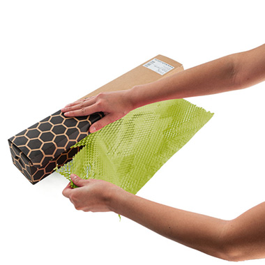 Kraft Paper Honeycomb Expandable Roll Moss Green (50cmx30m)