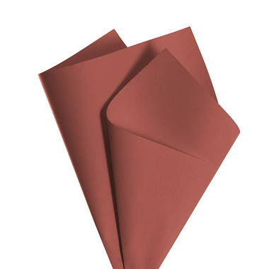Coloured Kraft Paper - Kraft Paper Coloured 80gsm Burnt Ochre Pack 100 (50x70cm)