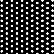 Tissue Paper Packs 100 17gsm Dots Black (50x70cm)