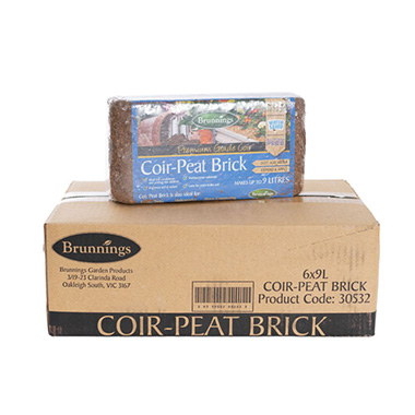 Coir Peat Single Brick 9L