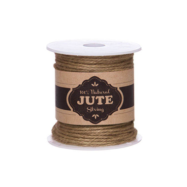  - Natural Jute String 4ply 100g Natural (Approx 40m)