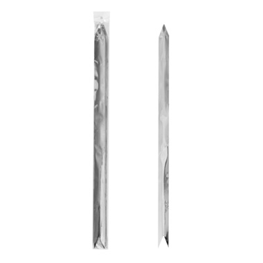 Ribbon Pull Bow Metallic Silver (32mmx53cm) Pack 25