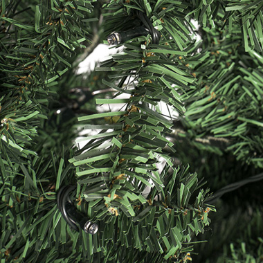 Arrow Pine Pre-Lit LED Christmas Tree Green (112cmWx180cmH)