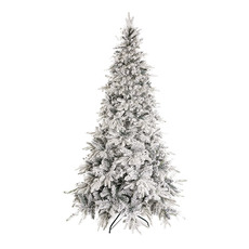 Snowy Alaskan LED Christmas Tree White (127cmWx210cmH)