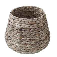 Tree Skirt Sea Grass Basket Natural Beige (28cmx50cmx26cmH)