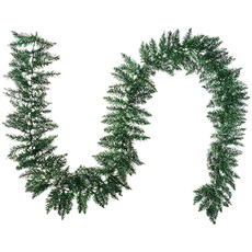 Christmas Garlands - Snow Tip Christmas Pine Garland Green (270cmL)