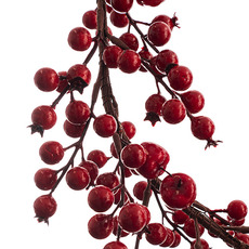 Luscious Christmas Berry Garland Red (120cmL)