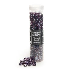Glass Pebbles - Glass Gems Mini Lilac 700g Jar (12.5mm)