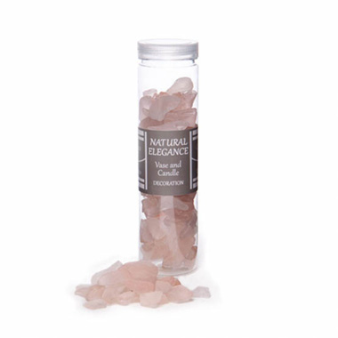 Glass Stones - Glass Beach Rocks Frosted Pink (550g Jar)