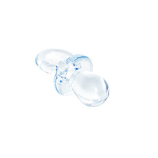Acrylic Baby Charms Pacifier Pack 12 Baby Blue (31x15mm)